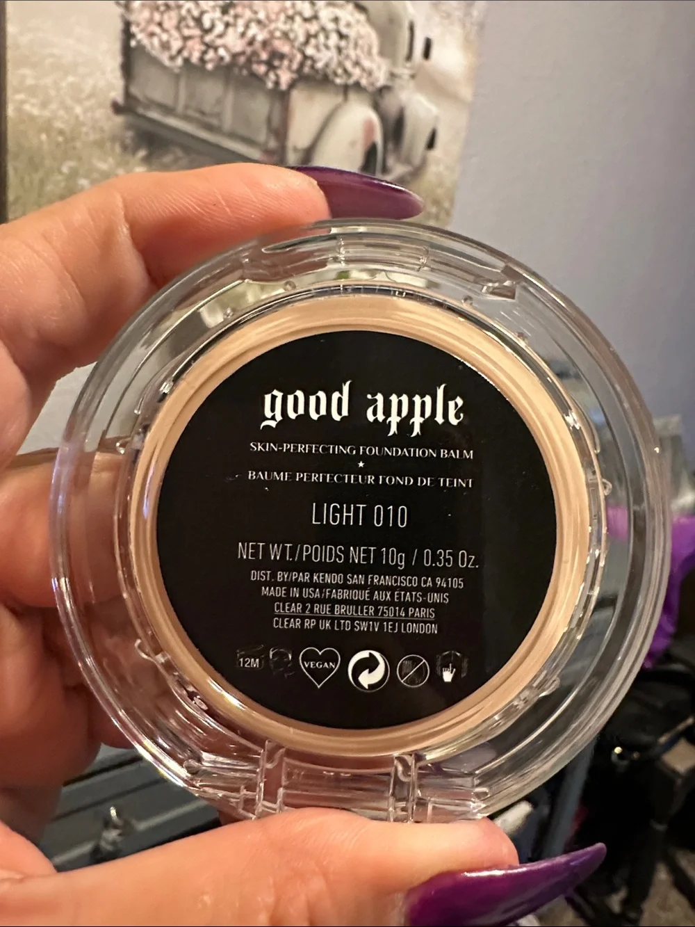 Good Apple Skin-Perfecting Foundation Balm - Light 010
